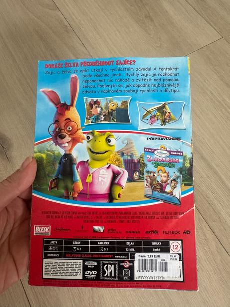 Dvd želva a zajic, 