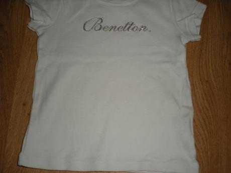 Dievcenske tricko benetton 86, benetton,86