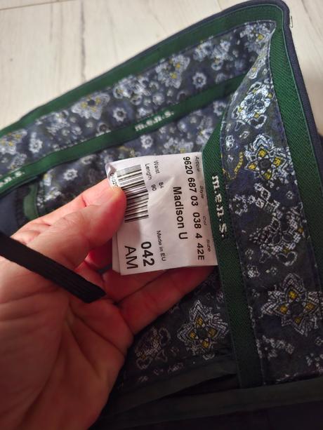 Spoločenské nohavice m.e.n.s., m