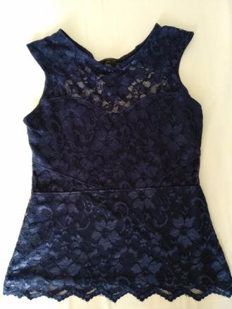Romanticky top, river island,s