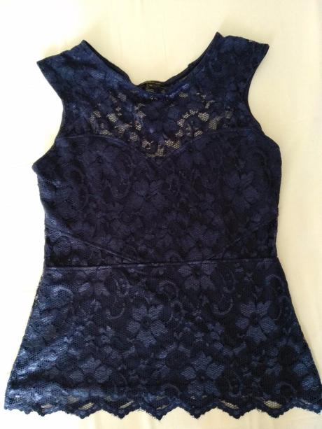 Romanticky top, river island,s