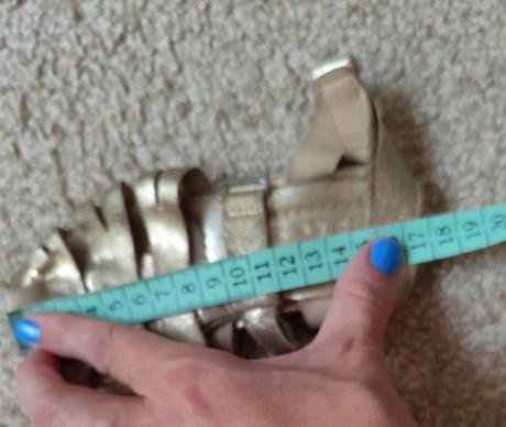 Zlate sandalky, zara,28