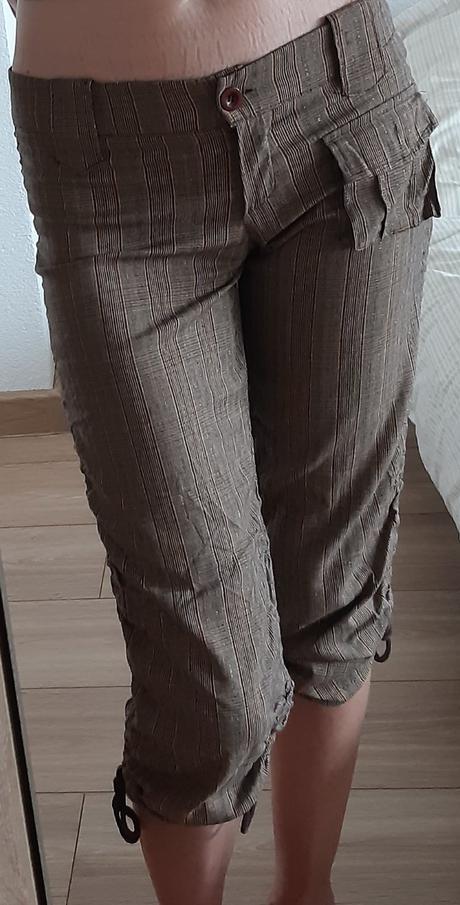 Hnede 3/4 nohavice, m