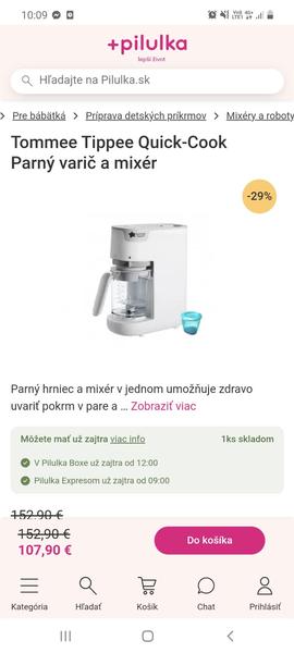 Parný mixér Tommee Tippee