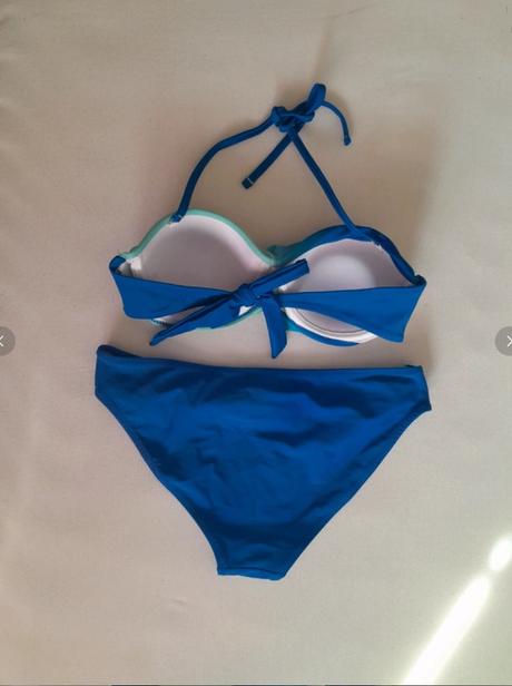 Krásne modro-zelené plavky, h&m,38
