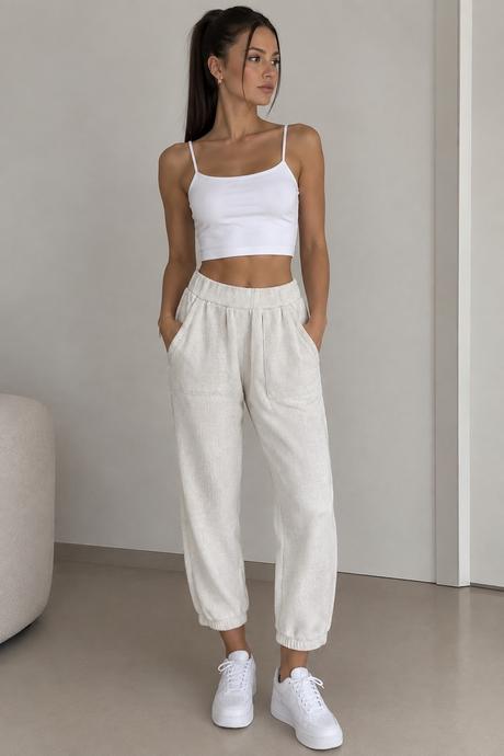 Úpletové joggers zara, zara,xs
