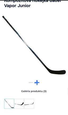 Kompozitová hokejka bauer, bauer