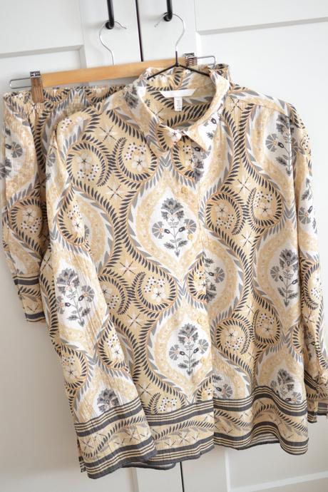 Béžový komplet 38, h&m,38