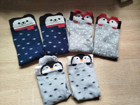 3x ponožky 31-33, bonprix,31