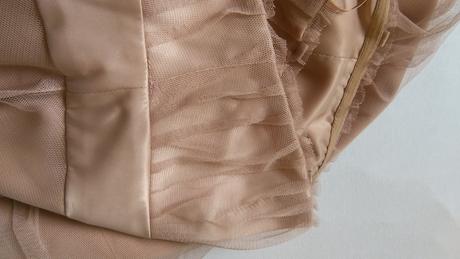 Krásne púdrové šaty 36/38, m