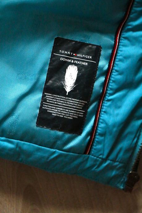 Páperova bunda tommy hilfiger veľk 116, tommy hilfiger,116