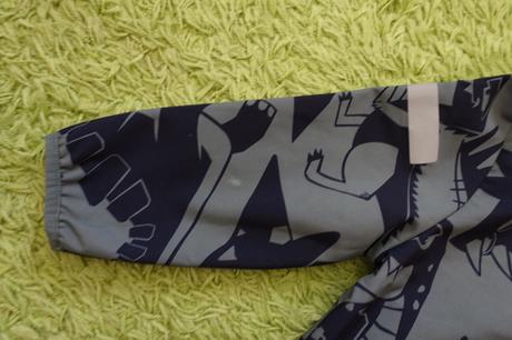 Bunda softshell s dinosaurami, h&m,98