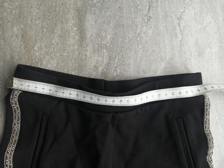 Elast.nohavice s ozdob. lampasami zara v152,11-12r, zara,152
