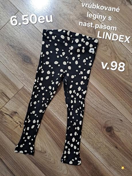 Vrúbkované legíny lindex, lindex,98