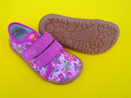 Detské barefoot plátenky froddo, froddo,23 - 31