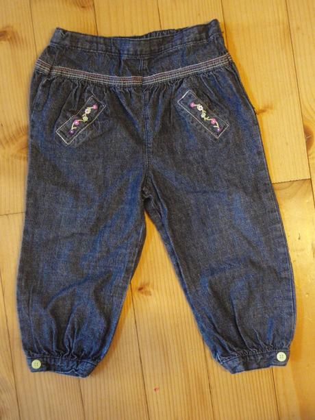 Rifle s kvietkami pre 12-18m, f&f,80