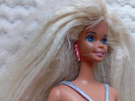 1996 bubbling mermaid barbie morská panna, 