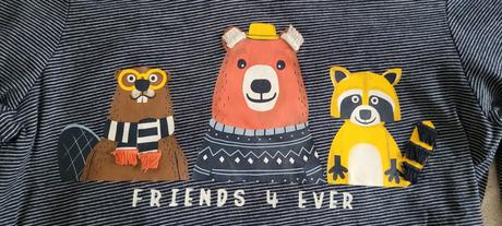 Tricka s dlhým rukávom dvojicky, c&a,116