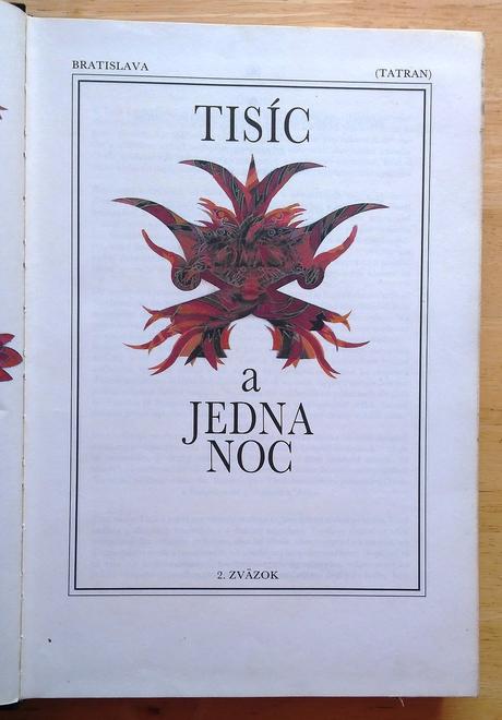 Tisíc a jedna noc , 2. zväzok, 