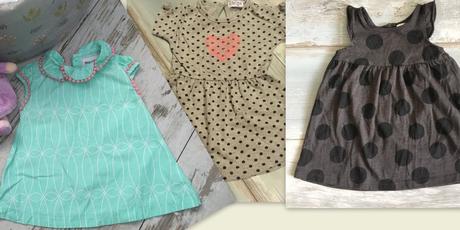 3x šaty veľ. 68, 68–80