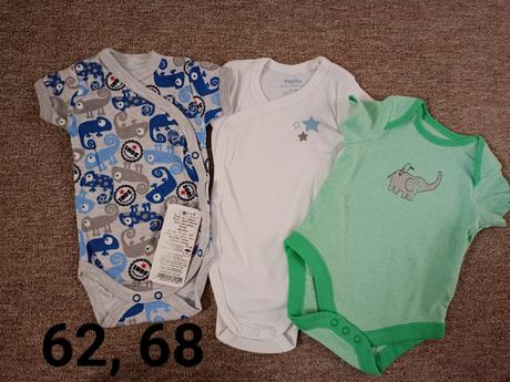 Body krátky rukav, lupilu,62 / 68