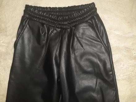 Zateplené kožene nohavice, xs
