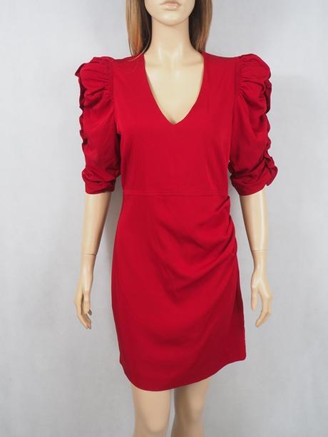 Kvalitné červené šaty mango, mango,m