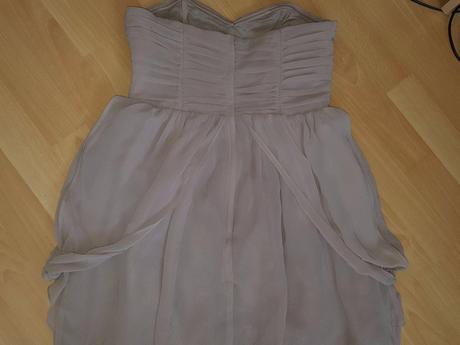 Bezove spolocenske saty, h&m,38