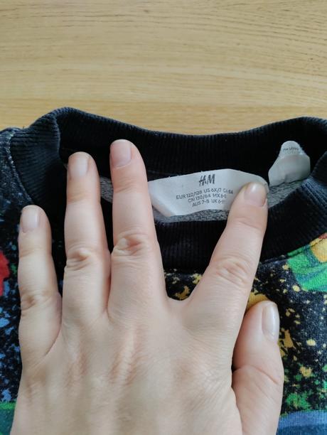 Svetrík ninja, h&m,128