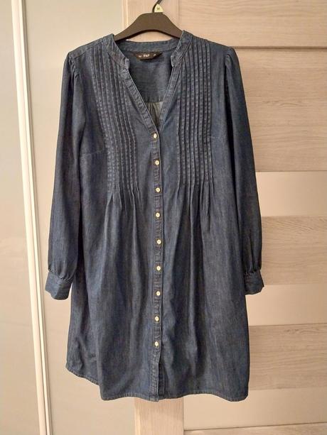 Rifľové šaty, f&f,36