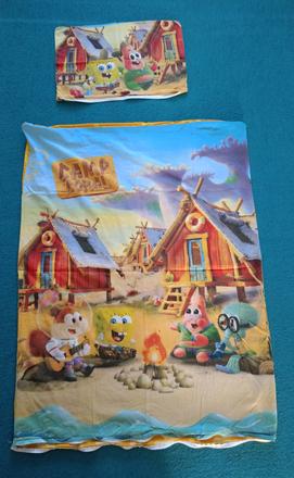 Detské obliečky s motívom paw patrol + sponge bob, šírka (cm): 100,dĺžka (cm): 135