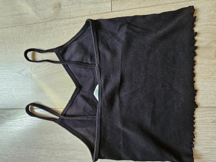 Čierne tielko, h&m,134