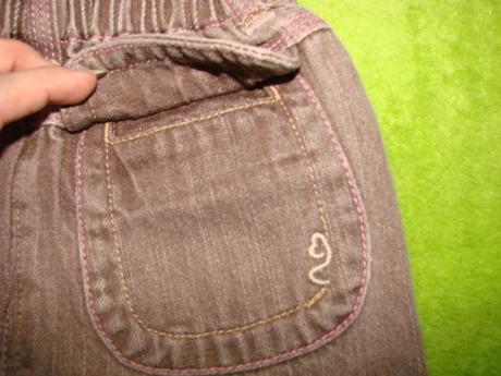 Hnedá riflová sukňa, next,86