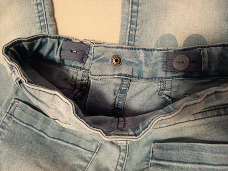 Elastické dzinsy 128, 128