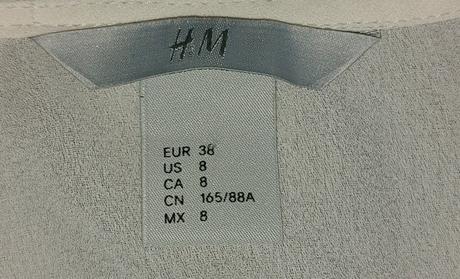 Tenka, padava bluzka, h&m,38