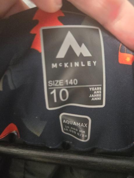 Zimný overal 140cm, mckinley,140