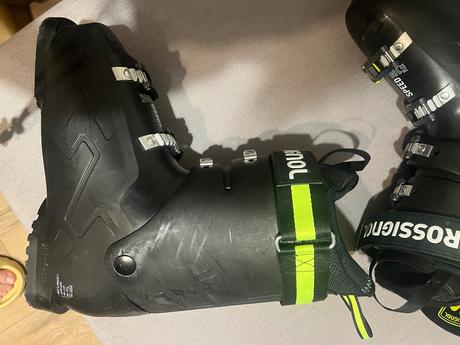 3x pouzite rossignol speed 100 265mm, rossignol,26