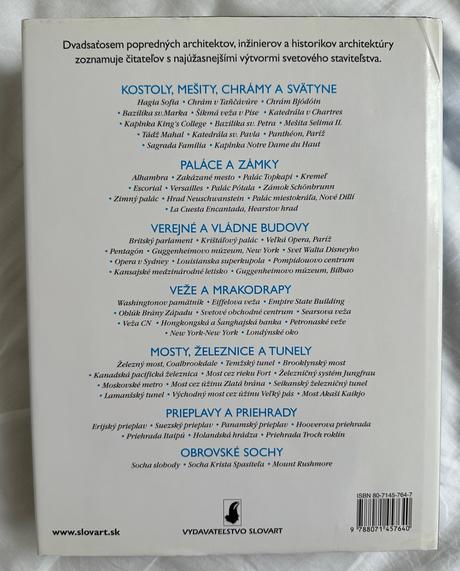 Kniha sedemdesiat zázrakov architektúry za 7e, 