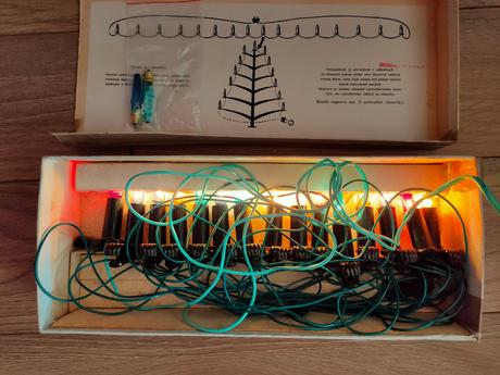 Retro vianočné svetlá, 