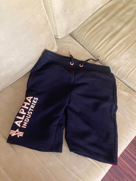 Cierno zlate kratasy - alpha industries, s