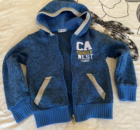 Teplá mikinka s kapuckou v. 116, 116