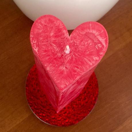 Sviečka - srdce, 