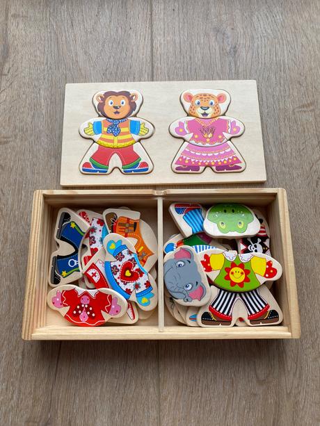 Drevená vkládačka, 