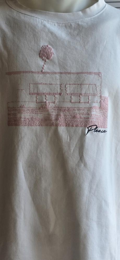 Oversized tricko, pull&bear,l