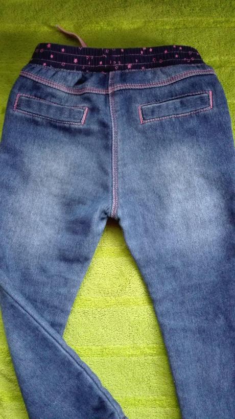 Riflové nohavice, denim co,92