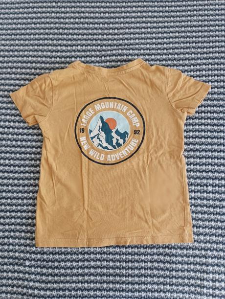 Tričká pre chlapca s potlačou aj na chrbte, sinsay,104