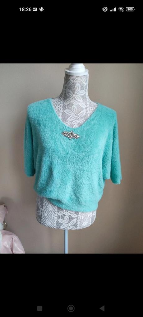 Dámsky krátky svetrík alpaka, 