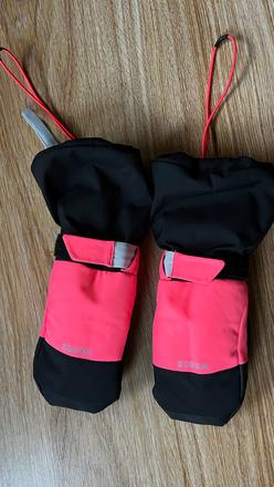 Dievčenské nepremokavé lyžiarske rukavice 8-10r, wedze,140