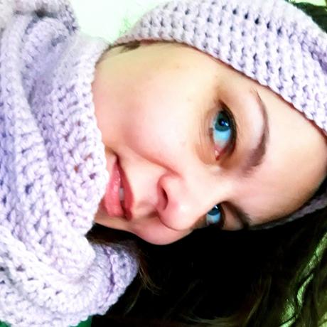 Handmade set v svetlulinko fialovo- ružovej, s