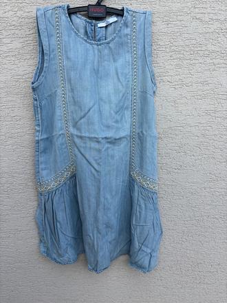 Rifľové šaty m&s, 158